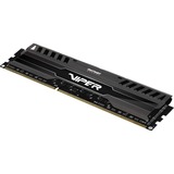 Patriot DIMM 8 GB DDR3-1600  , Arbeitsspeicher PV38G160C0, Viper 3 - Black Mamba Edition, INTEL XMP, Retail