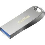 SanDisk Ultra Luxe 128 GB, USB-Stick silber, USB-A 3.2 Gen 1