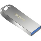 SanDisk Ultra Luxe 32 GB, USB-Stick silber, USB-A 3.2 (5 Gbit/s)