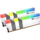 Thermaltake DIMM 64 GB DDR4-3600 (2x 32 GB) Dual-Kit, Arbeitsspeicher weiß, R022R432GX2-3600C18A, TOUGHRAM RGB, INTEL XMP