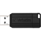 Verbatim PinStripe 16 GB, USB-Stick schwarz, USB-A 3.2 Gen 1