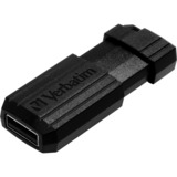 Verbatim PinStripe 64 GB, USB-Stick schwarz, USB-A 3.2 Gen 1