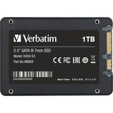 Verbatim Vi550 1 TB, SSD schwarz, SATA 6 Gb/s, 2,5"