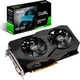 ASUS GeForce GTX 1660S DUAL EVO OC, Grafikkarte 1x HDMI, 1x DisplayPort, 1x DVI-D