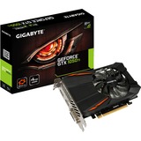 GIGABYTE GeForce GTX 1050 Ti D5 4G, Grafikkarte HDMI, DisplayPort, DVI-D