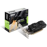 MSI GeForce GTX 1050 Ti 4GT LP, Grafikkarte HDMI, DisplayPort, DVI-D