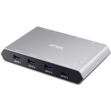 ATEN US3342 2-Port USB-C Gen 2 Sharing Switch, USB-Hub 