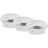Homematic IP Smart Home Rauchwarnmelder (HMIP-SWSD), Rauchmelder weiß, 3er Bundle