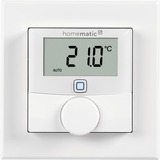 Homematic IP Smart Home Wandthermostat mit Schaltausgang (HmIP-BWTH) weiß, für Markenschalter 230V