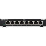 Netgear GS308-300PES, Switch schwarz