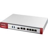 Zyxel USG FLEX 200 UTM Bundle, 1 Jahr, Firewall inkl. 1 Jahr UTM Service Lizenz, lüfterlos