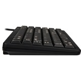 CHERRY Slim G84-4100 Flach, Tastatur schwarz, DE-Layout, Cherry Mechanisch