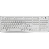 Logitech Keyboard K120, Tastatur weiß, DE-Layout