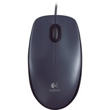 Logitech M90, Maus dunkelgrau