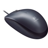 Logitech M90, Maus dunkelgrau