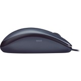 Logitech M90, Maus dunkelgrau