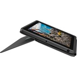 Logitech RUGGED FOLIO, Tastatur schwarz, DE-Layout, für iPad 7., 8. und 9. Generation