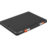 Logitech Slim Folio, Tastatur schwarz, DE-Layout, Scherenmechanik, für iPad 7., 8. und 9. Generation