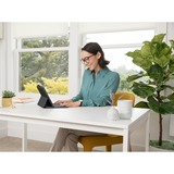 Logitech Slim Folio, Tastatur schwarz, DE-Layout, Scherenmechanik, für iPad 7., 8. und 9. Generation