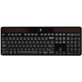 Logitech Wireless Solar Keyboard K750, Tastatur schwarz (glänzend)/silber, DE-Layout