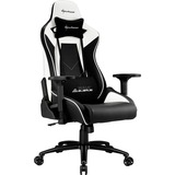 Sharkoon ELBRUS 3, Gaming-Stuhl schwarz/weiß