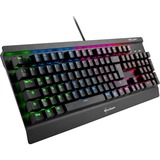Sharkoon SKILLER MECH SGK3, Gaming-Tastatur schwarz, DE-Layout, Kailh Brown