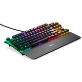 SteelSeries APEX 7 TKL, Gaming-Tastatur schwarz, DE-Layout, SteelSeries QX2 Red