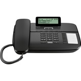 Gigaset DA710, analoges Telefon schwarz