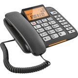 Gigaset DL580, analoges Telefon schwarz