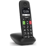 Gigaset E290, analoges Telefon schwarz