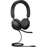 Jabra Evolve2 40, Headset schwarz, USB-A, UC