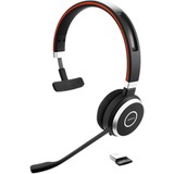 Jabra Evolve 65 MS Mono, Headset schwarz/silber, Bluetooth 3.0, NFC