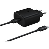 SAMSUNG Travel Adapter 45W USB Typ-C, Ladegerät schwarz, Schnellladefunktion 2.0, 45 W