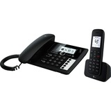 Telekom Sinus PA 207 Plus 1, analoges Telefon schwarz