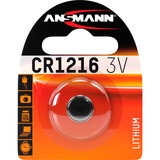 Ansmann Lithium Knopfzelle CR1216, Batterie 1 Stück