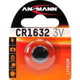 Ansmann Lithium Knopfzelle CR1632, Batterie 1 Stück