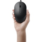 Dell Laser Wired Mouse MS3220, Maus schwarz