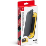 Nintendo Switch Lite-Klapphülle und -Schutzfolie, Schutzhülle schwarz