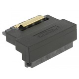 DeLOCK Adapter SATA 22Pin  Buchse > Stecker schwarz, nach unten abgewinkelt