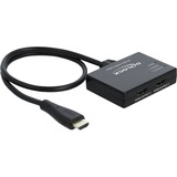 DeLOCK HDMI Splitter 1 x HDMI in > 2 x HDMI out 4K 60 Hz schwarz