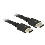 DeLOCK Ultra High Speed HDMI-Kabel 48 Gbps 8K 60Hz schwarz, 5 Meter