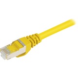 Sharkoon Patchkabel RJ45 Cat.6 SFTP gelb, 25 cm