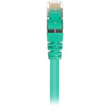 Sharkoon Patchkabel RJ45 Stecker > RJ45 Stecker CAT.6 S/FTP grün, 1,5 Meter