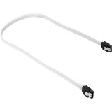 Sharkoon Sata III Kabel sleeve weiß, 30 cm