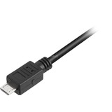 Sharkoon USB 2.0 Kabel, USB-A Stecker > Micro-USB Buchse schwarz, 1,5 Meter