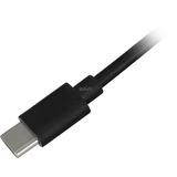 Sharkoon USB 2.0 Kabel, USB-A Stecker > USB-C Stecker schwarz, 1 Meter