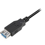 Sharkoon USB 3.2 Gen 1 Verlängerungskabel, USB-A Stecker > USB-A Buchse schwarz, 2 Meter