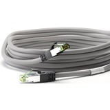 goobay CAT 8.1 Patchkabel, S/FTP (PiMF) grau, 2 Meter