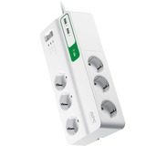 APC Essential SurgeArrest PM6U-GR, Steckdosenleiste weiß