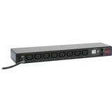 APC Rack PDU, mit Schaltfunktion, 1 HE, 12 A/208 V, 10 A/230 V, (8) C13, Verteiler schwarz, AP7920B